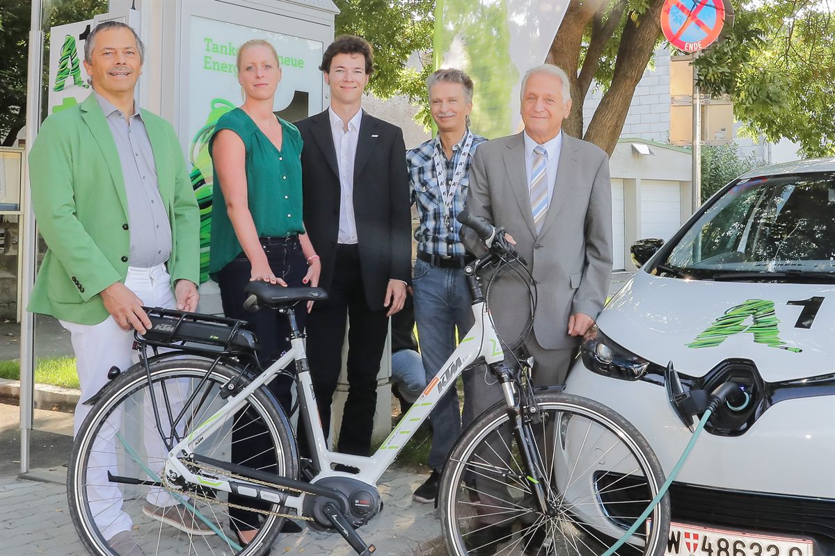 Eröffnung A1 Stromtankstelle Groß-Enzersdorf